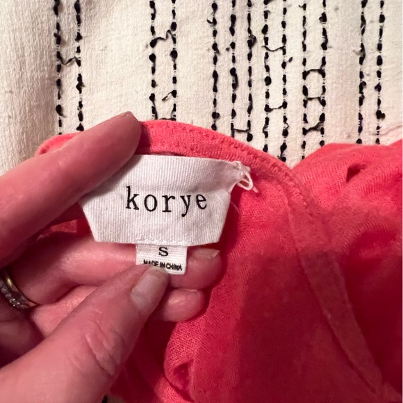 Jorge Pink Wrap Shirt Soft Size S Cover Up Perfect Layering for Summer and Fall - Picture 6 of 6